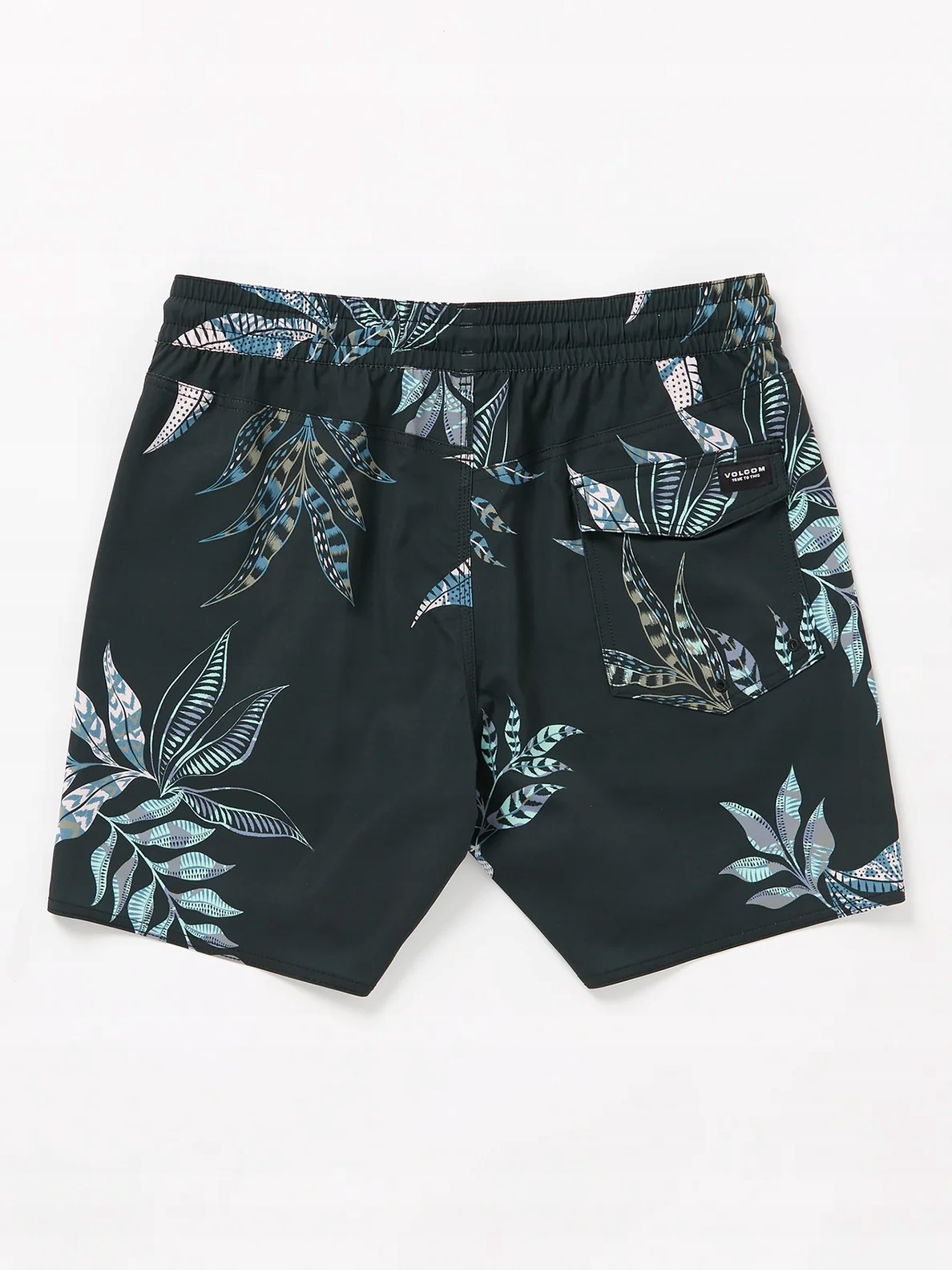 Plážové kraťasy Volcom Baffle Trunks černé M