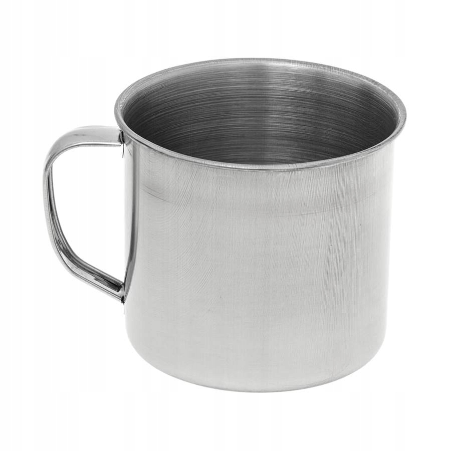 

Kubek metalowy stal nierdzewna 8cm kamping 101474