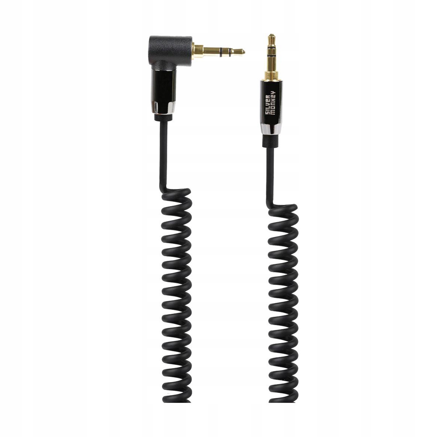 

Silver Monkey Kabel Jack 3.5mm kątowy -Jack 3.5 1m