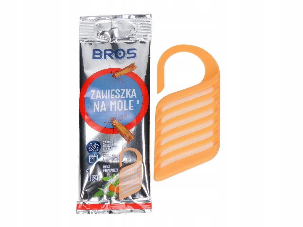 ZAWIESZKA NA MOLE DO SZAFY KWIAT POMARAŃCZY BROS Producent Bros