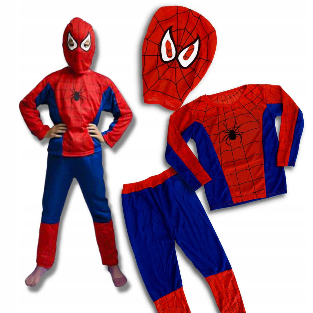 

Strój Na Halloween Spider-man 3-4 lata Przebranie