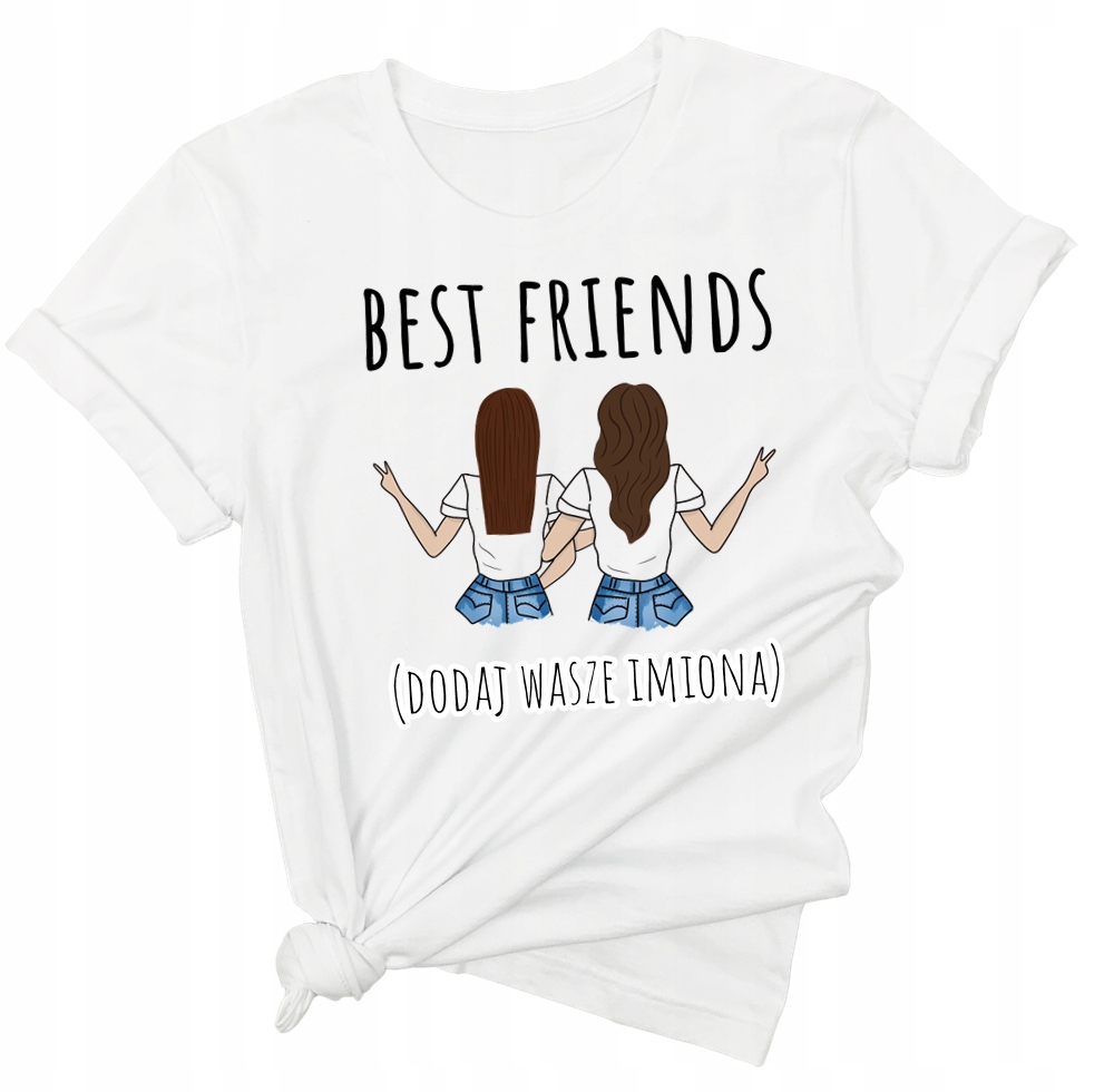 

Koszulka dla przyjaciółki Imię urodziny Xs