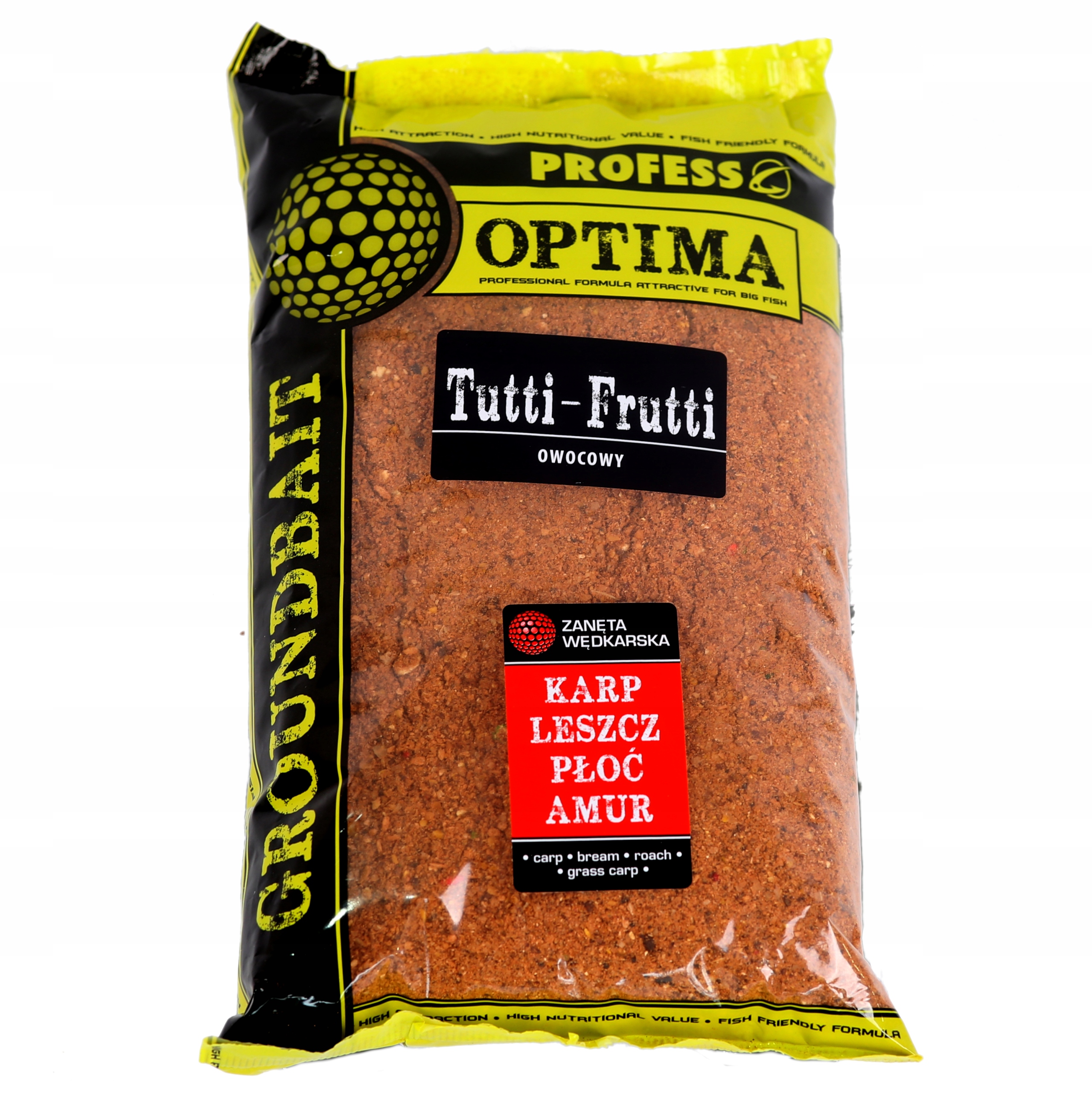 Zanęta wędkarska PROFESS Optima 1kg TUTTI-FRUTTI Kod producenta OPTIMA9