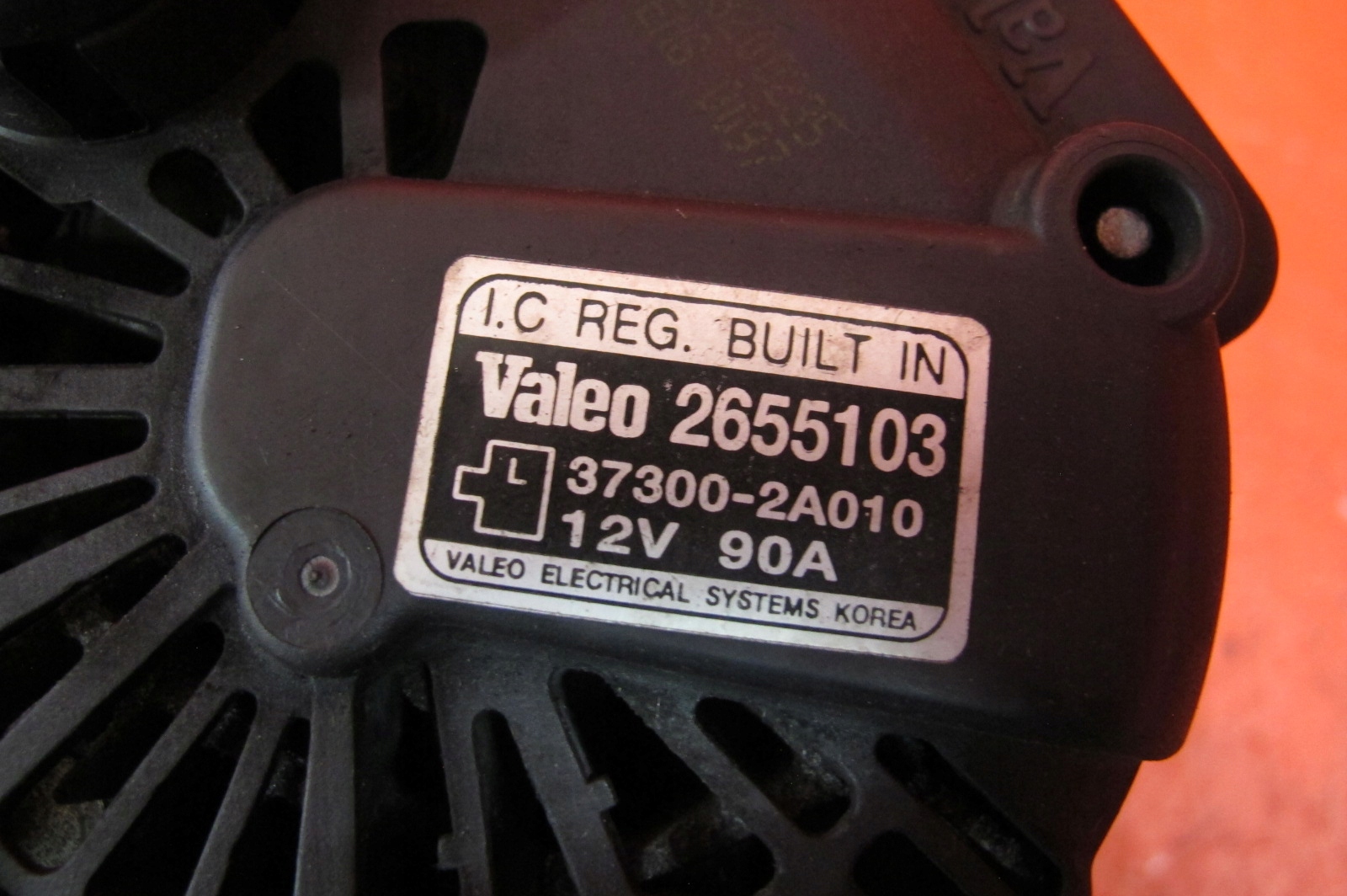 HYUNDAI I10 PA 1 E 1.1 CRDI D3FA ALTERNATORE 37300-2A010