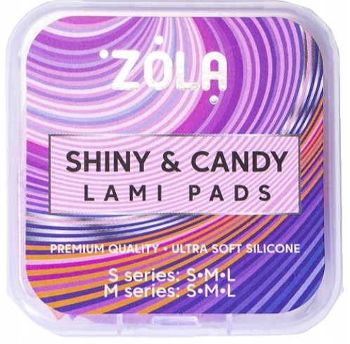 Boj pro laminování řas Shiny & Candy Lami Pads Zola