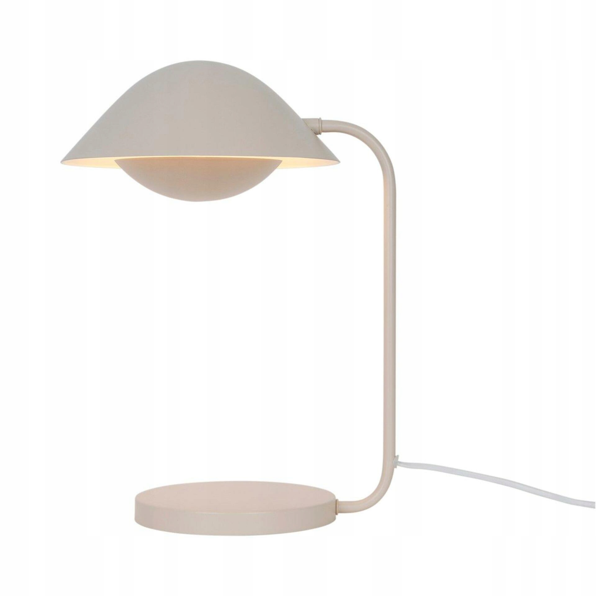 Nordlux Freya stolná lampa béžová, kov, E14, 43 cm, moderný design