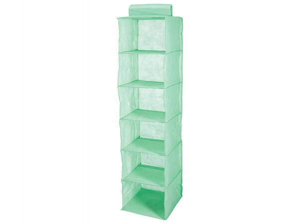 

Organizer wiszący ubrania buty 6 przegródek 120 cm