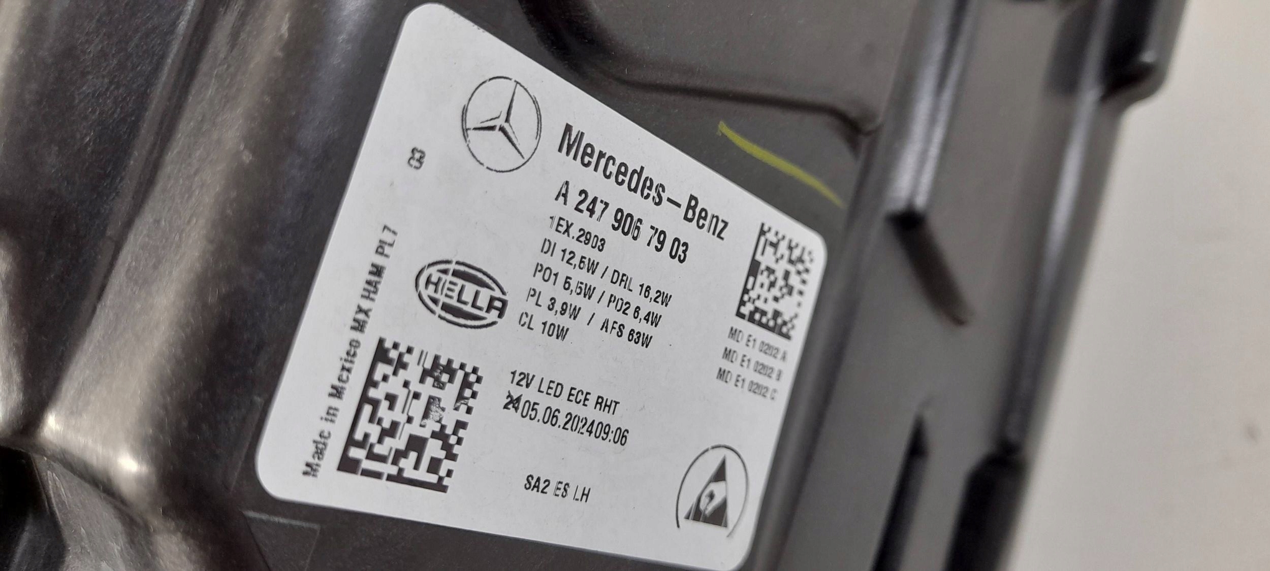 Mercedes-Benz GLB X247 Reflektor front left A2479067903 (R429)