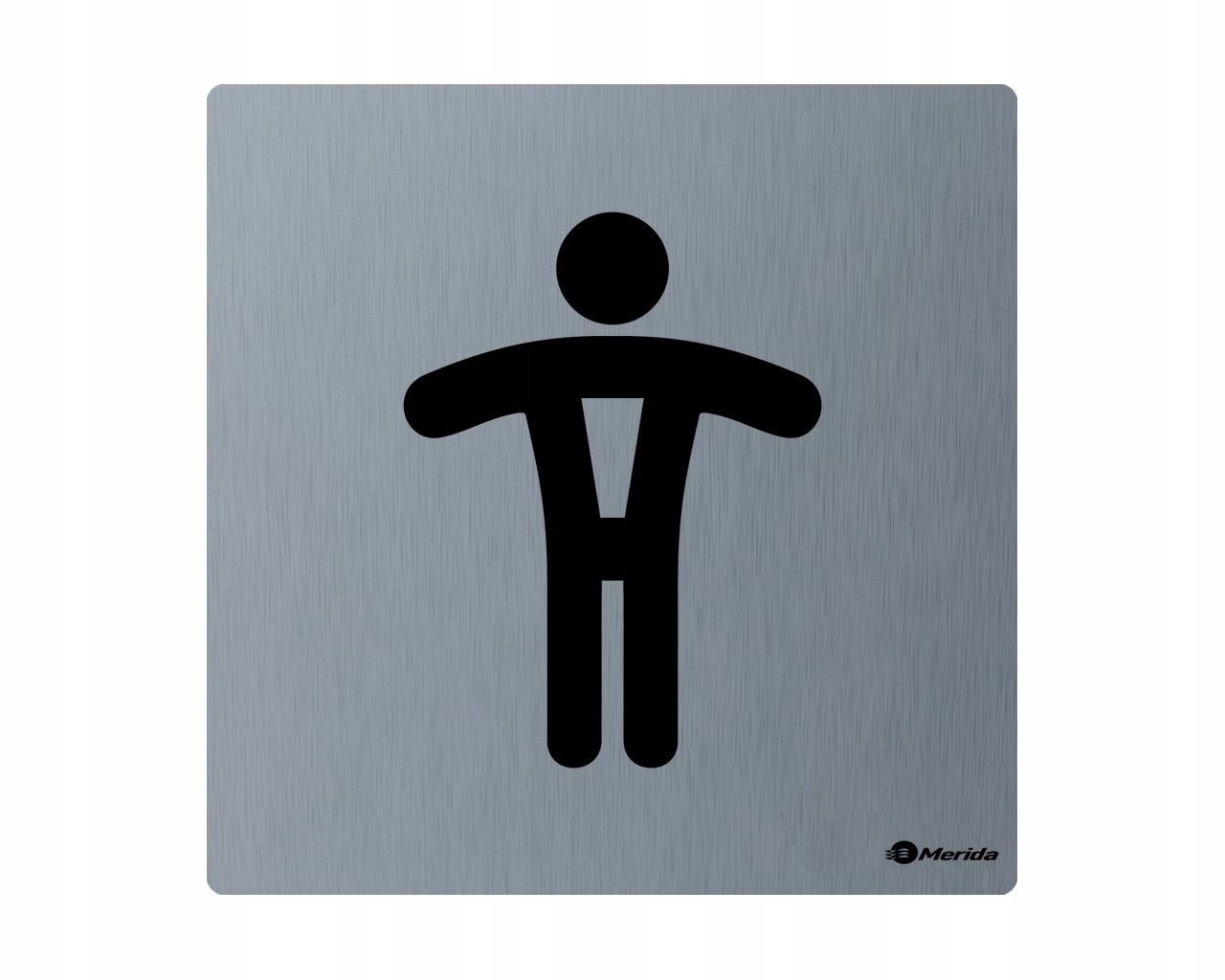 Merida Piktogramová Pánská Toaleta Nerezová Ocel