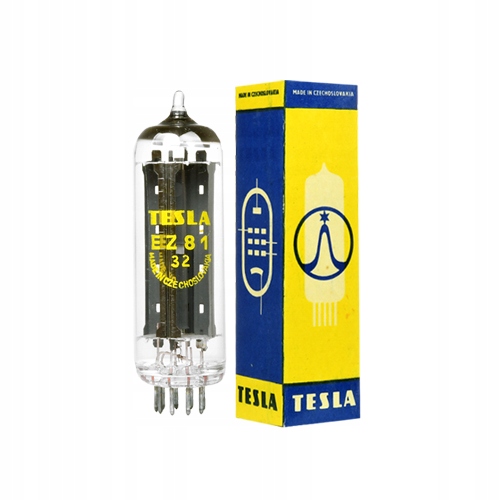 EZ81 6CA4 Tesla Nos duodioda usměrňovací