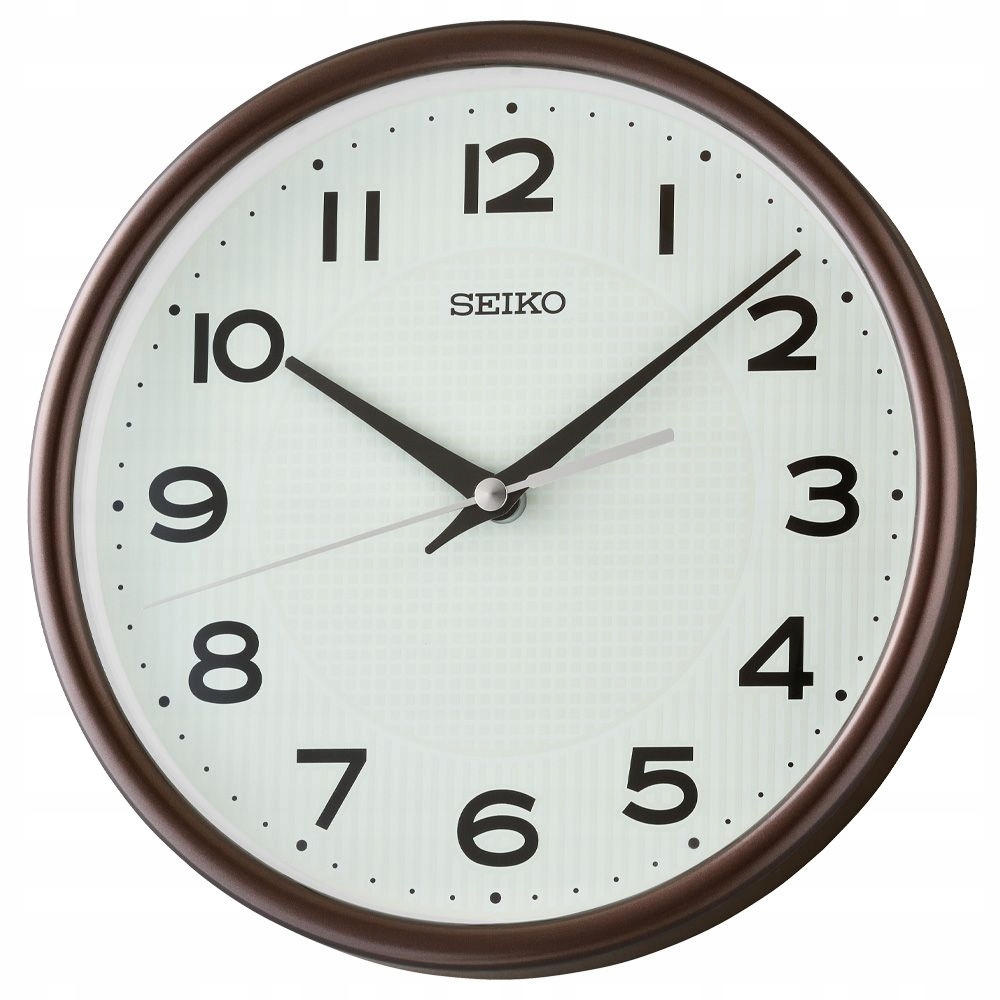 Bronzové Japonské Nástenné Hodiny Seiko QXA836B 21,5 cm