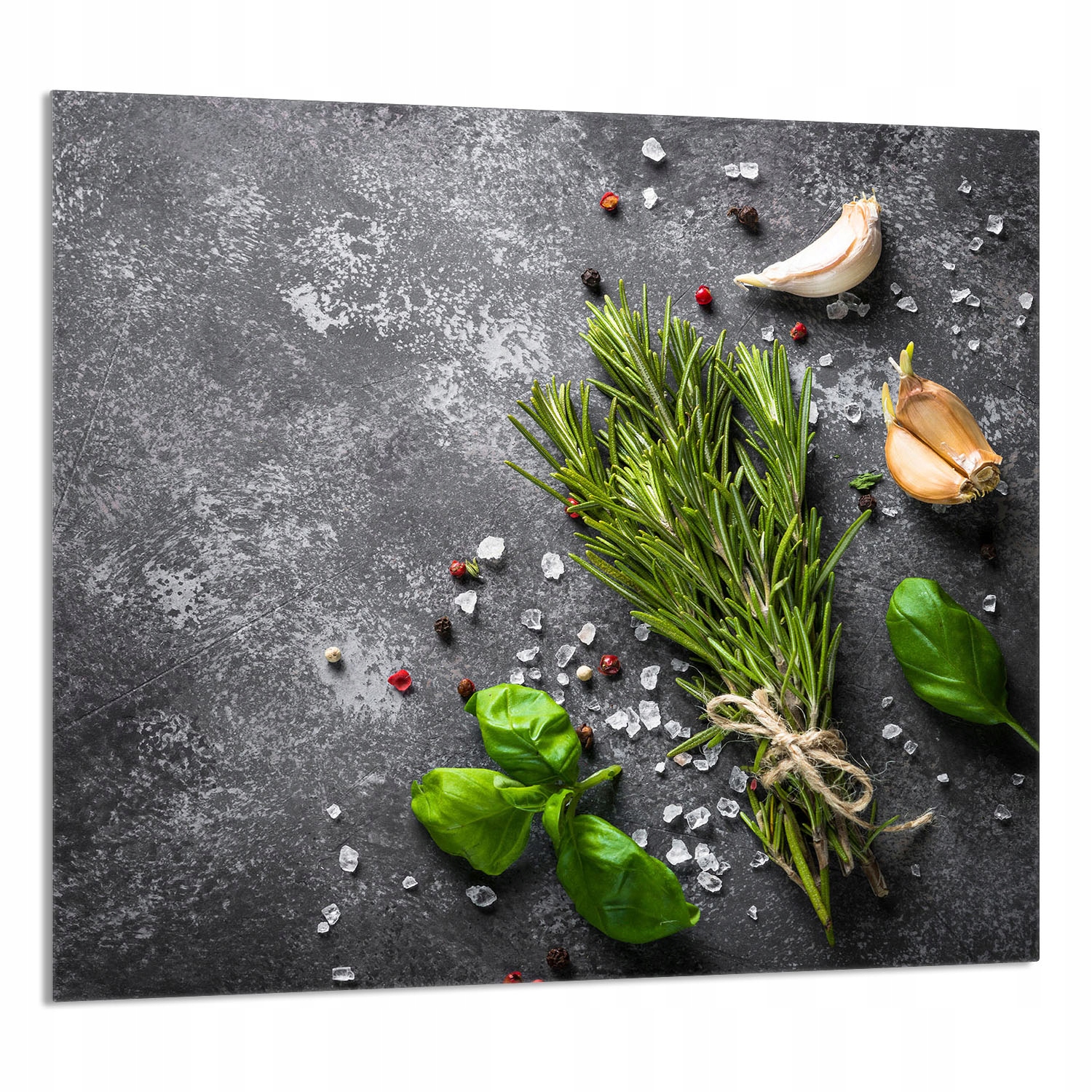 Skleněný Panel Do Kuchyně 65x60 Koření Tvrzené Sklo