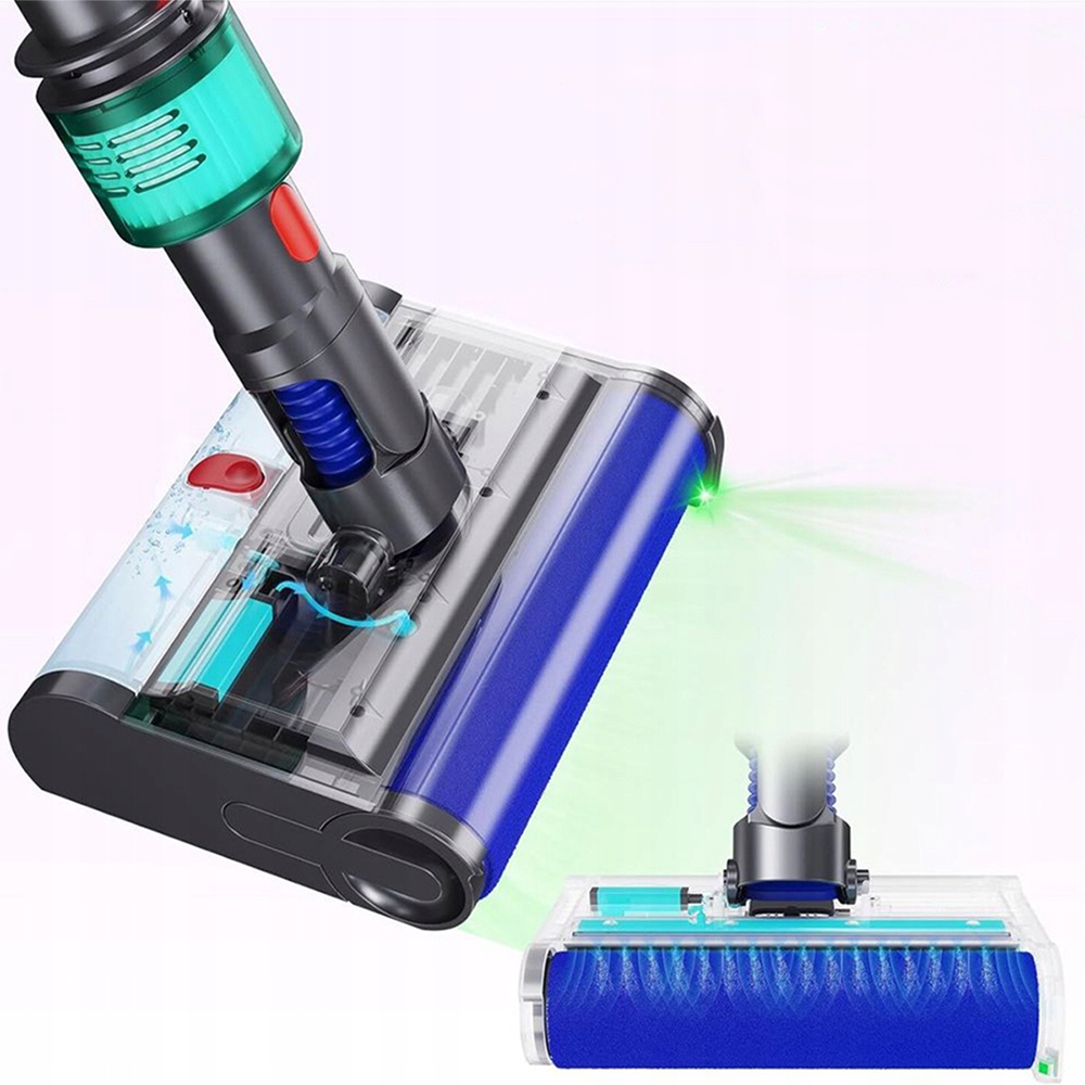 Kartáč S Led Světlem Pro Dyson V7 V8 V10 V11 V15 Omyvatelný Na Prachové Vlasy