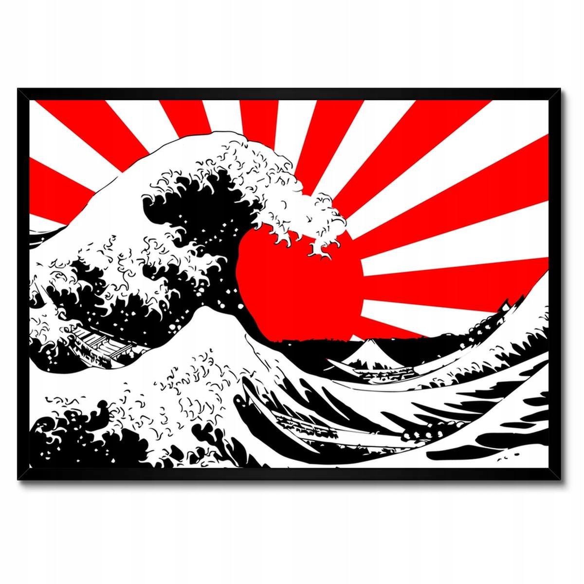 Plakáty v rámu 70x50 Japonsko Kamikaze