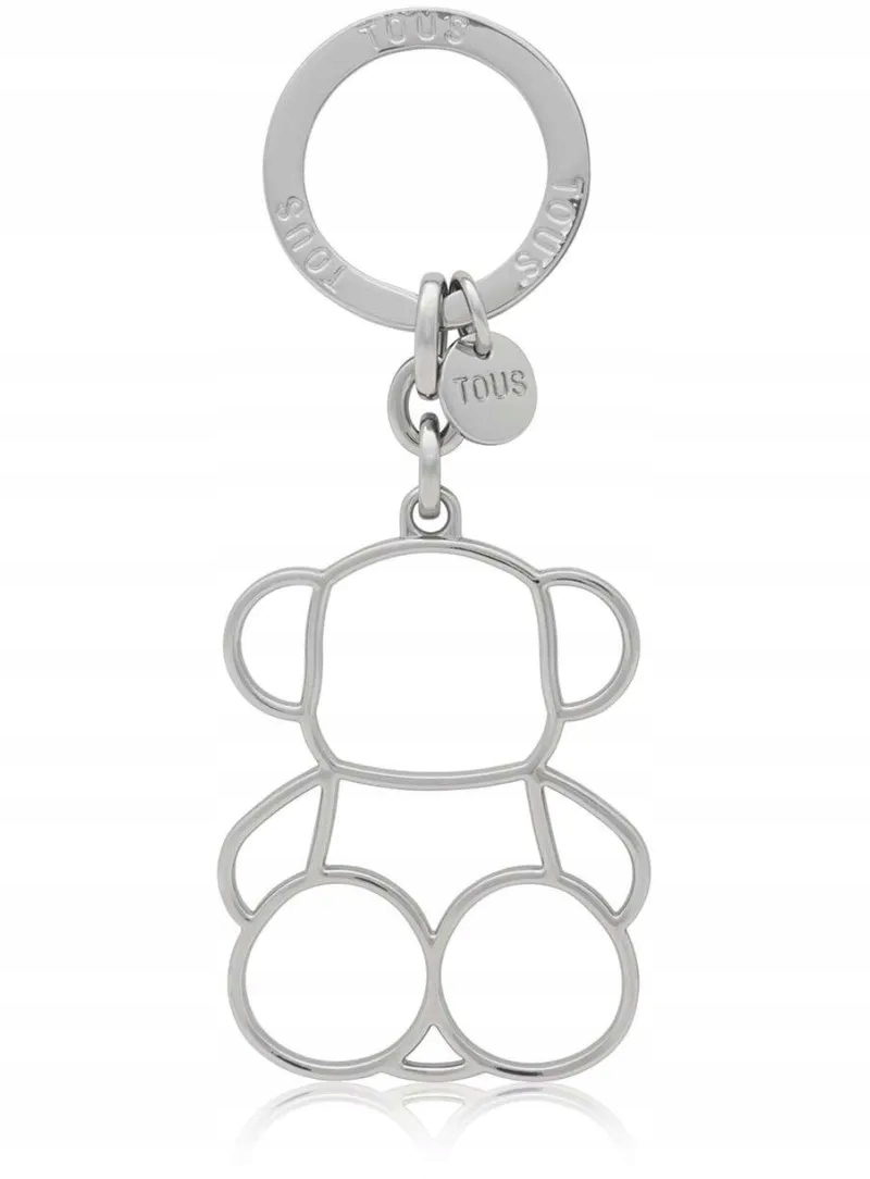 Přívěsek Na Klíče s medvídkem Tous Llavero Silhoutte Bold Bear Silver 2002104257