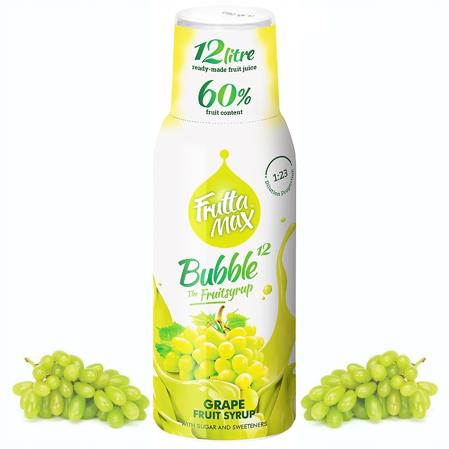 Syrop do saturatora Soda FruttaMax WINOGRONO 500 ml na 12 l Marka Fruttamax