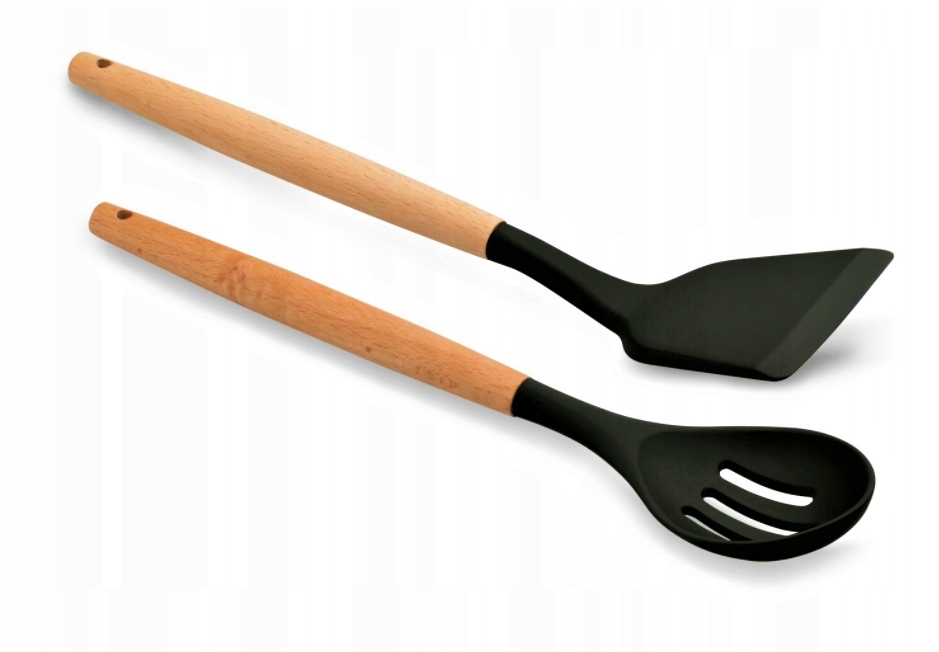 *ZESTAW SILIKONOWYCH PRZYBORÓW KUCHENNYCH + GRATIS Marka Tadar