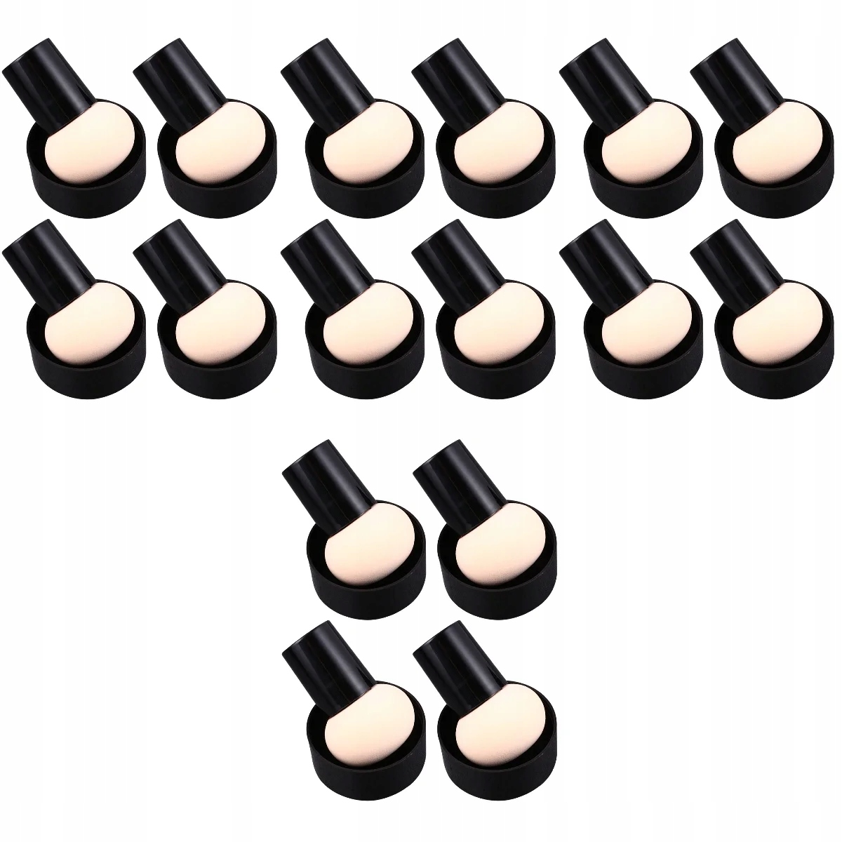 puder do twarzy w gąbce do makijażu 16 szt