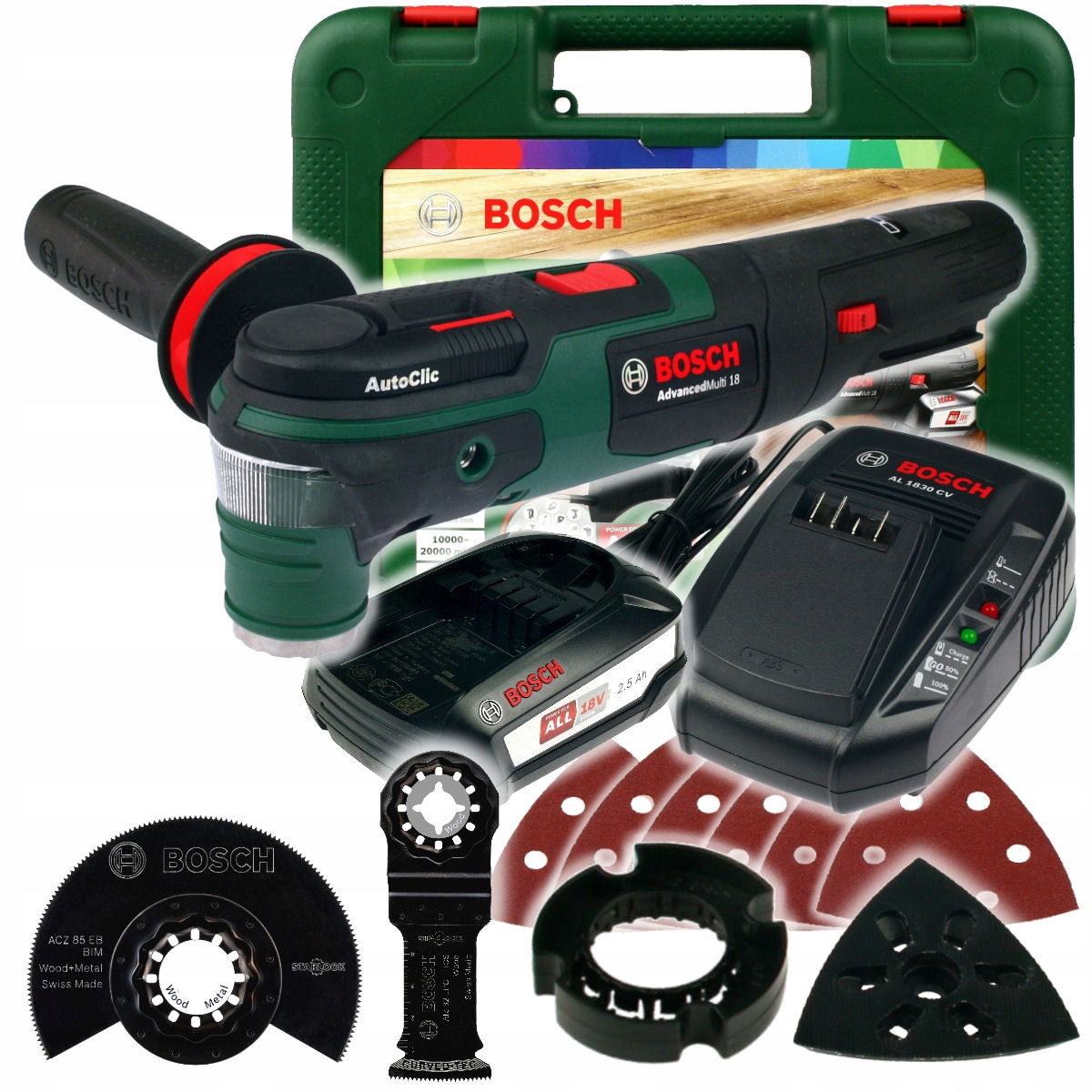 

Narzędzie Wielofunkcyjne Advancedmulti 18 Bosch