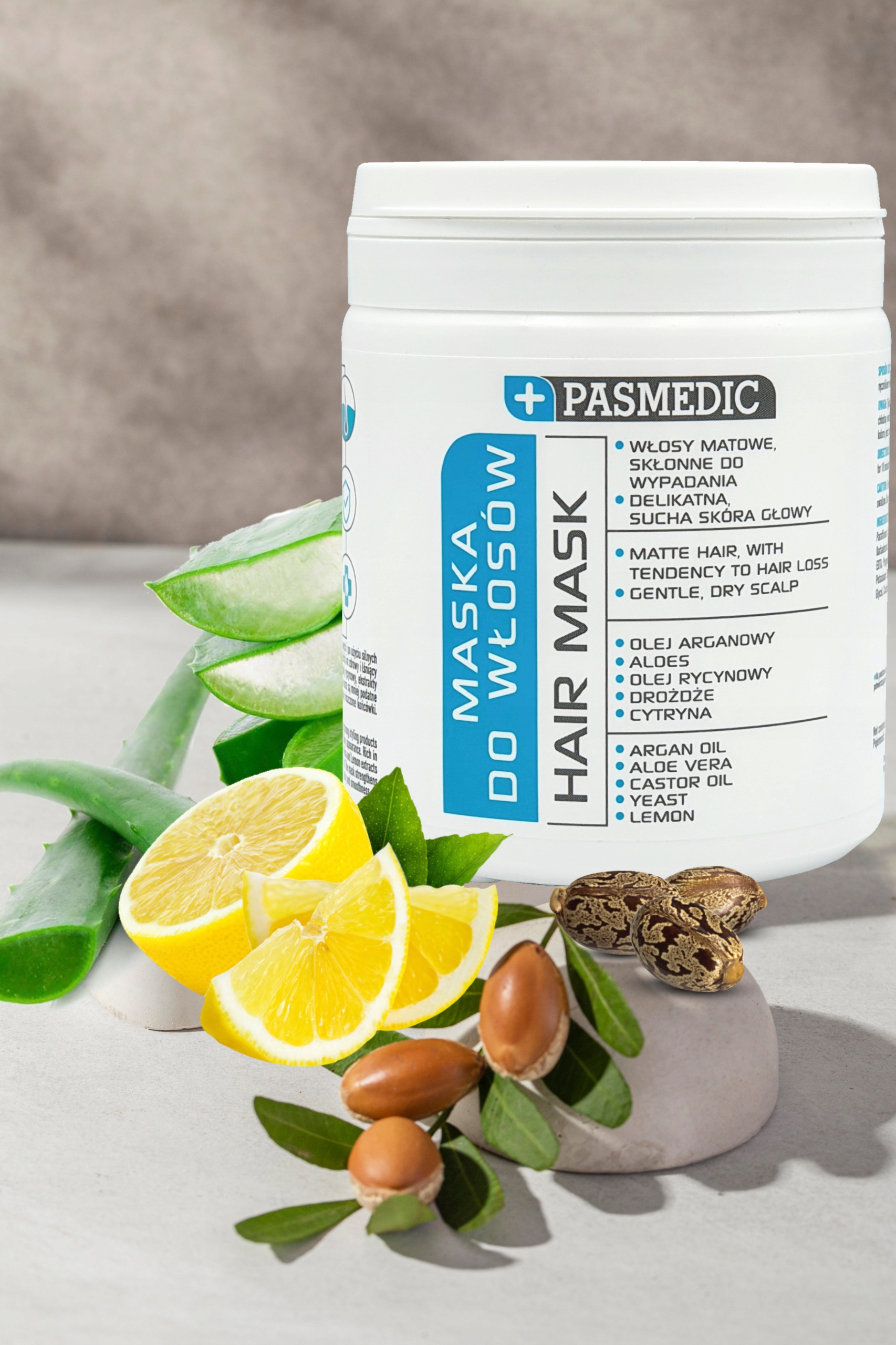 Wzmacniająca maska do włosów 250 ml PASMEDIC Pojemność 250 ml