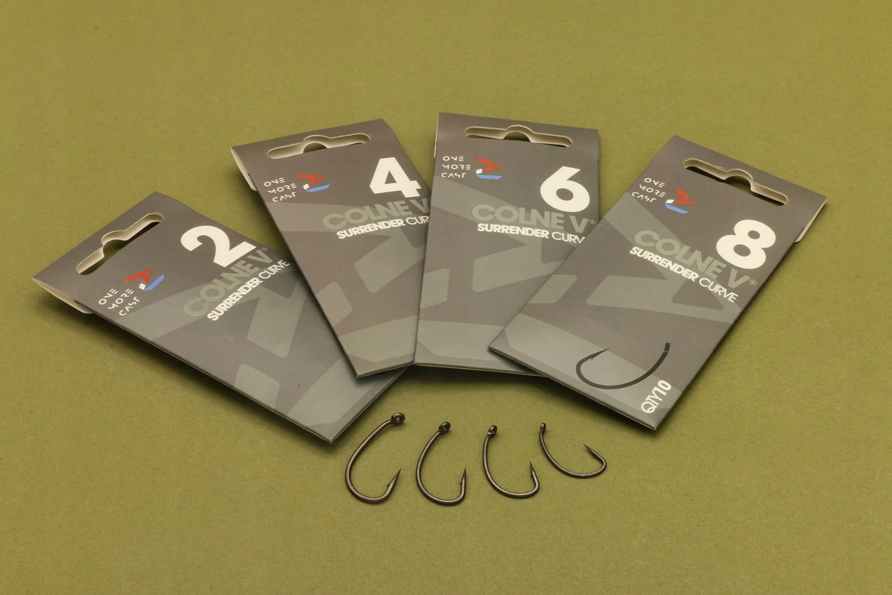 One More Cast Clone-V Carp Hook nr 4 haki karpiowe