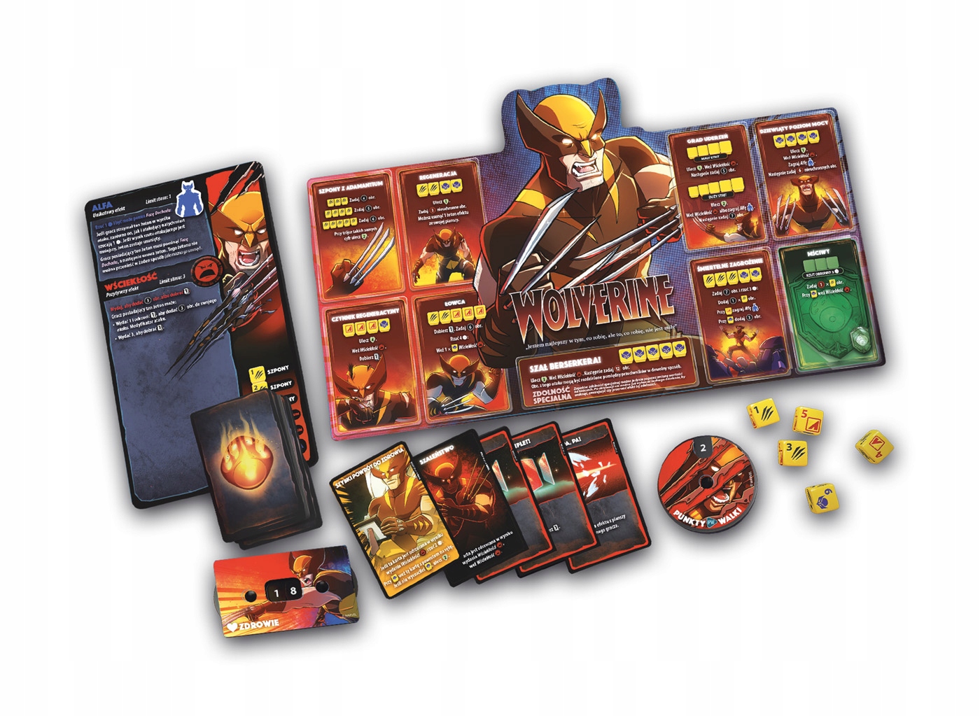 Gra planszowa Marvel Dice Throne: X-Men Box 1