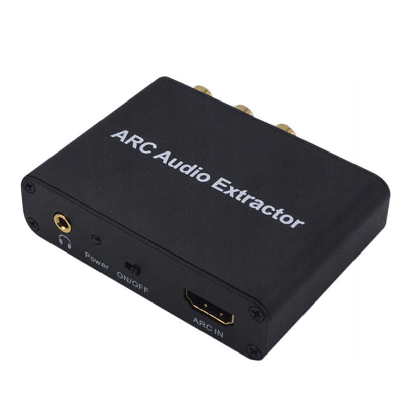 DAC konwerter ARC z HDMI do Coaxial Toslink analog