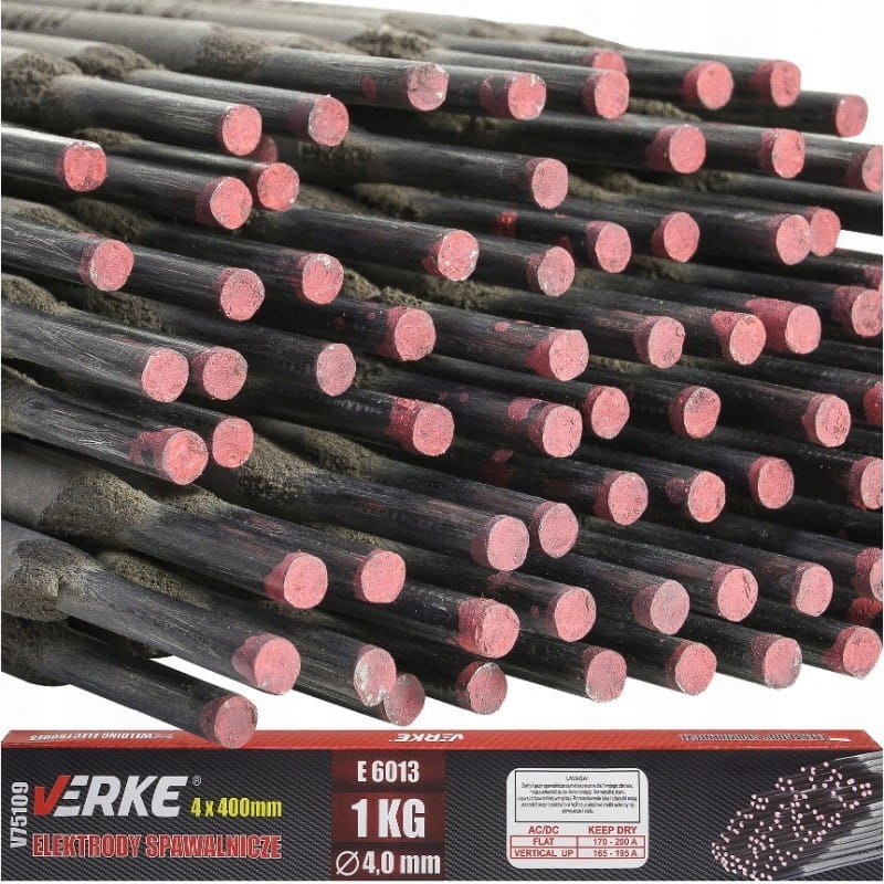ELEKTRODY SPAWALNICZE 4 mm 1 kg RUTYLOWE VERKE