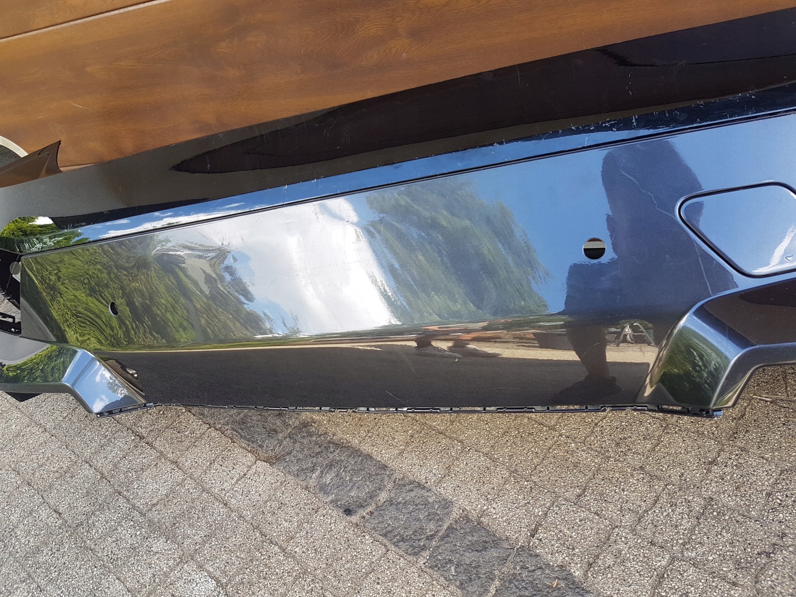 bumper rear BMW iX i20 m-packet
