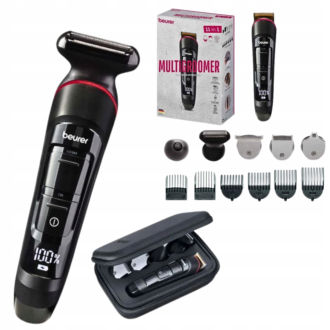 Multifunkční zastřihovač těla Beurer MN9X pro až 90 minut provozu Akumulátorový