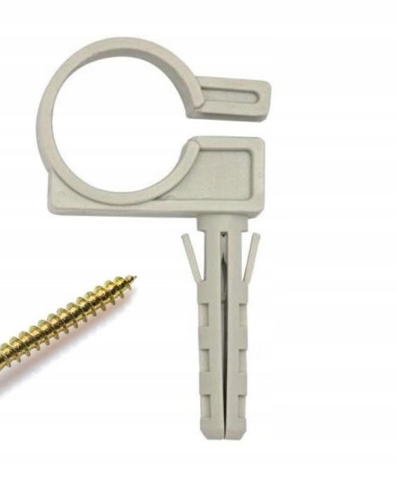 

Uchwyt obejma do rury Pp-r Polipropylen Pp 20mm