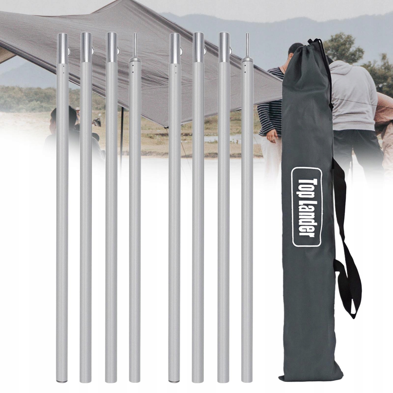 Namiot Plandeka Namiot Aluminiowy Plandeka Namiot Fly Pole Baldachim Szerokość 10 m