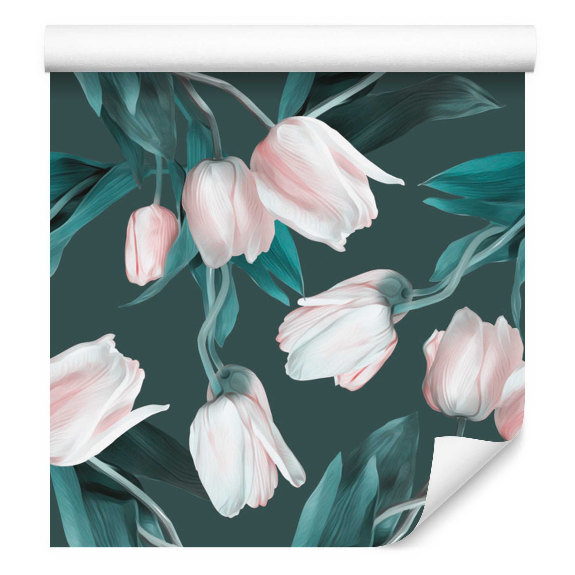 Tapeta Kytice květin tulipány do obývacího pokoje a ložnice 50 x 1000 cm