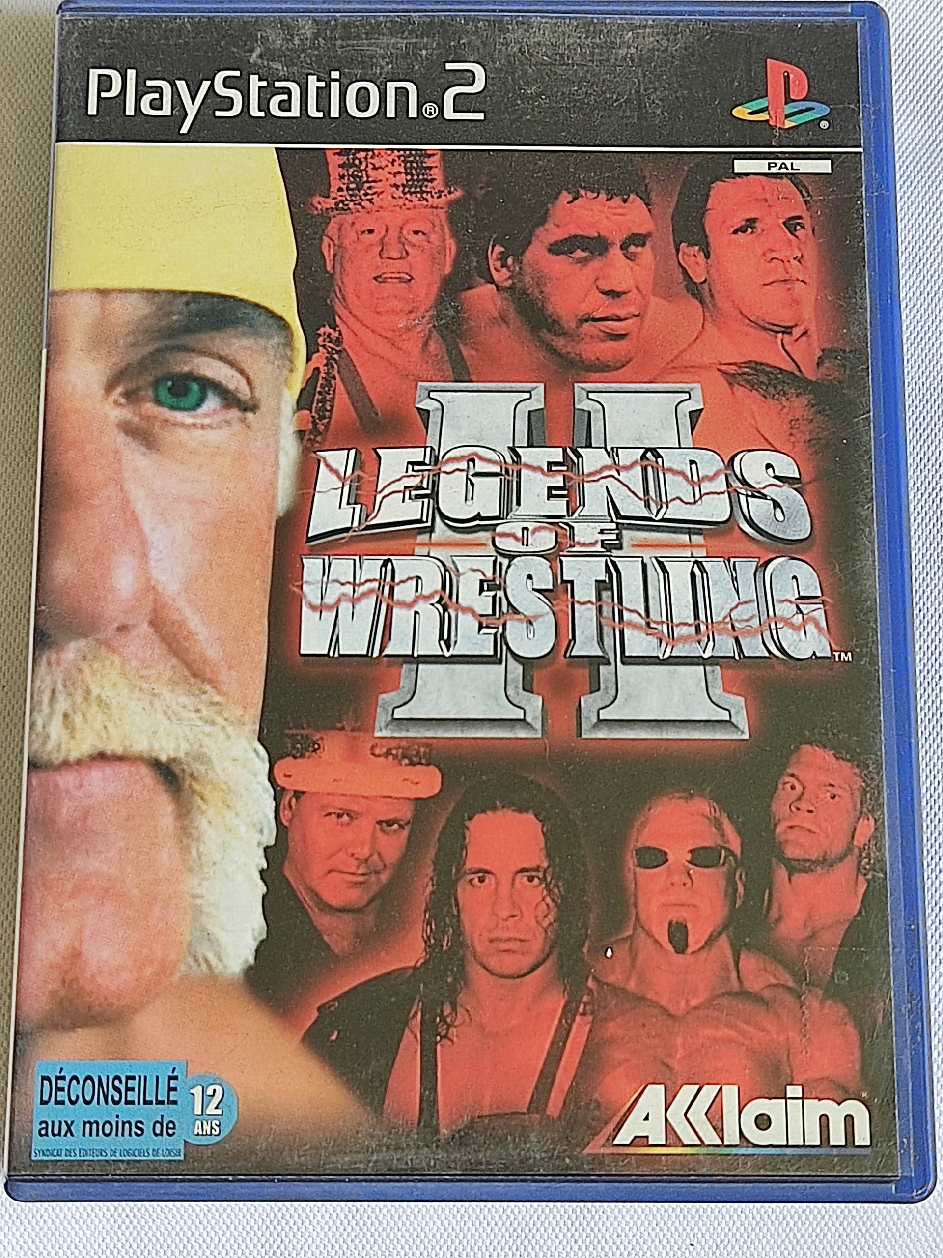 PS2 LEGENDS OF WRESTLING II 2 GRA PLAYSTATION
