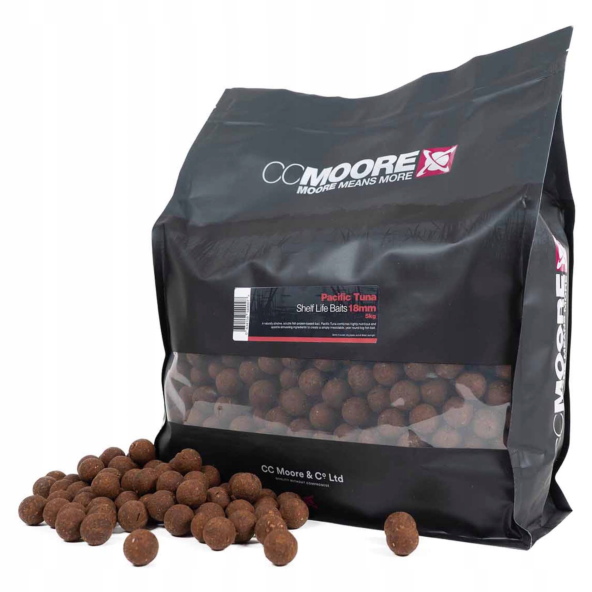 Kuličky CC Moore Shelf Life Baits Pacific Tuna 18 mm 5 kg