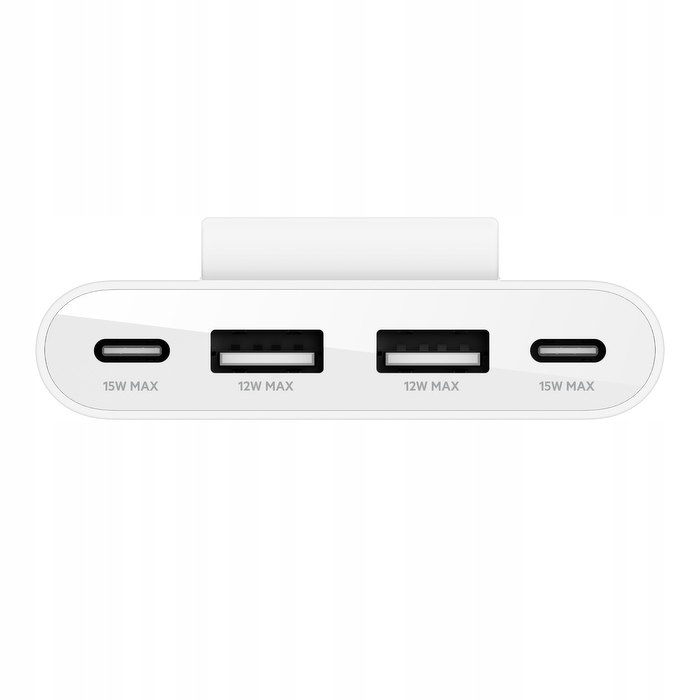 Belkin 4 port USB Power Extender 2xC 2xA 30W White Marka Belkin
