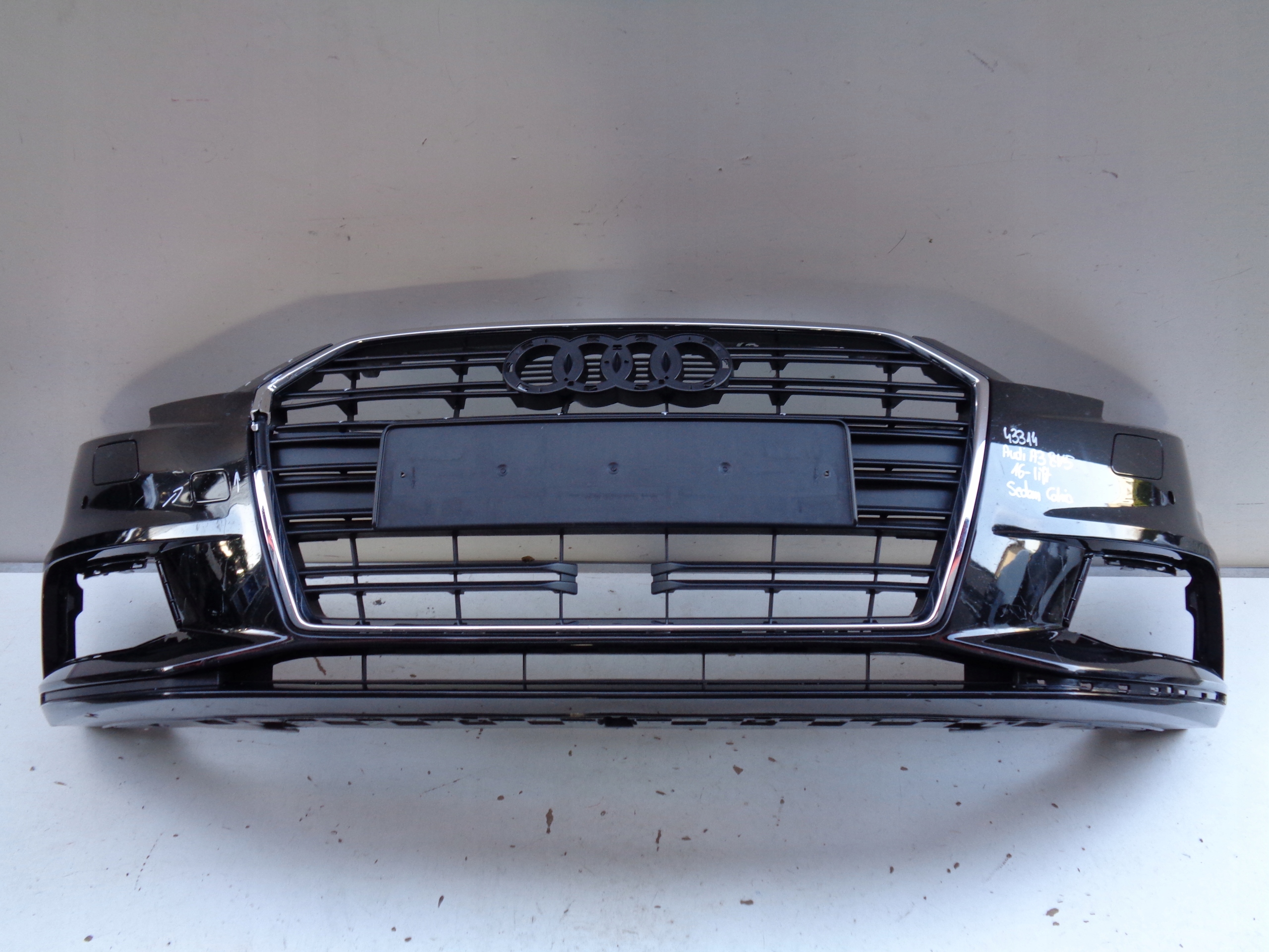 front bumper AUDI A3 8V 8V5 16- LIFT sedan CABRIO NR 43314