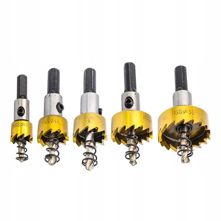 WIDIOWE OTWORNICE KORONKOWE PLASTIK METAL 16-30 MM