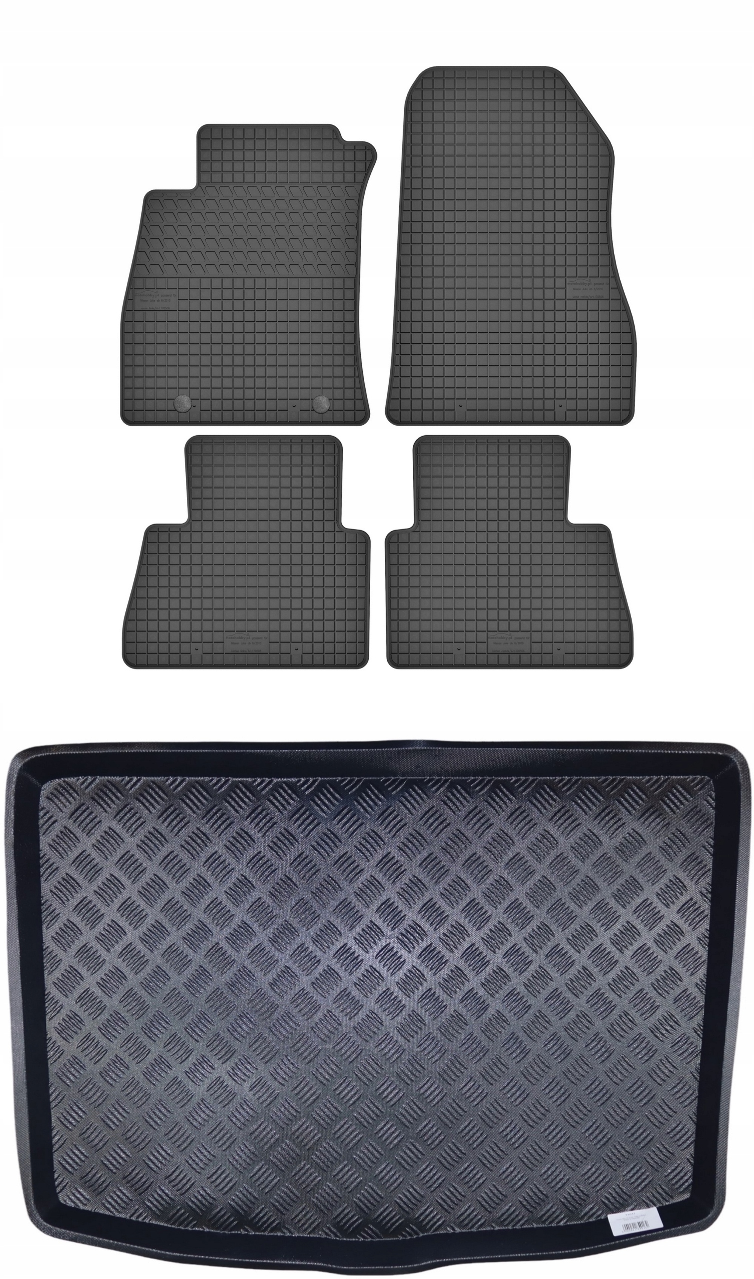 Koberce nosič pro: Nissan Juke F15 2014-2017 crossover, Fl