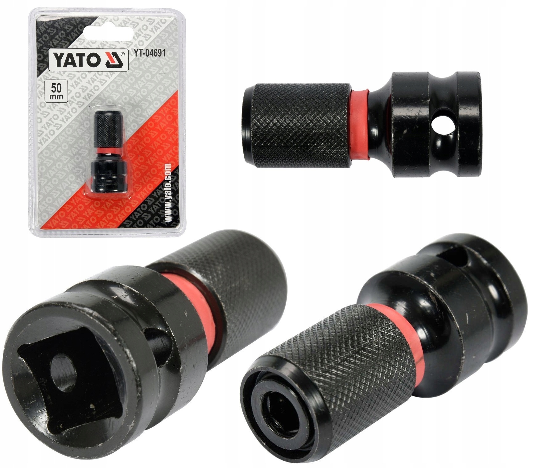 

Yato Adapter Przejściówka 1/2' Na 1/4' Cal Udarowy