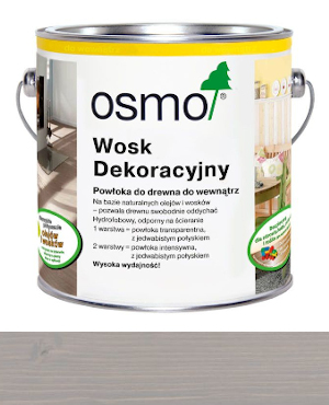 

Osmo 3119 Wosk dekoracyjny 0,125L Jedwabisty Szary