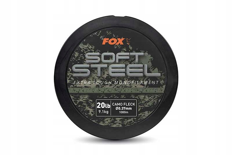 Żyłka Soft Steel Fleck Camo Mono 0,37mm 1000m Fox