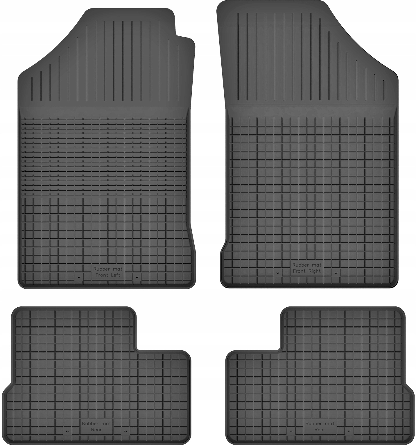 

Dywaniki gumowe wycieraczki do Micra K11 92-03