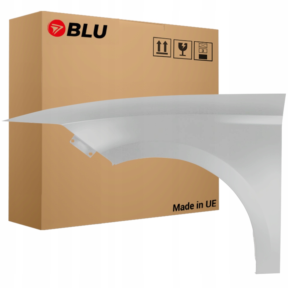 Blu Blatník Seat Leon III 3 5F LX7W levý stříbrný 12-20 přední EisSilber