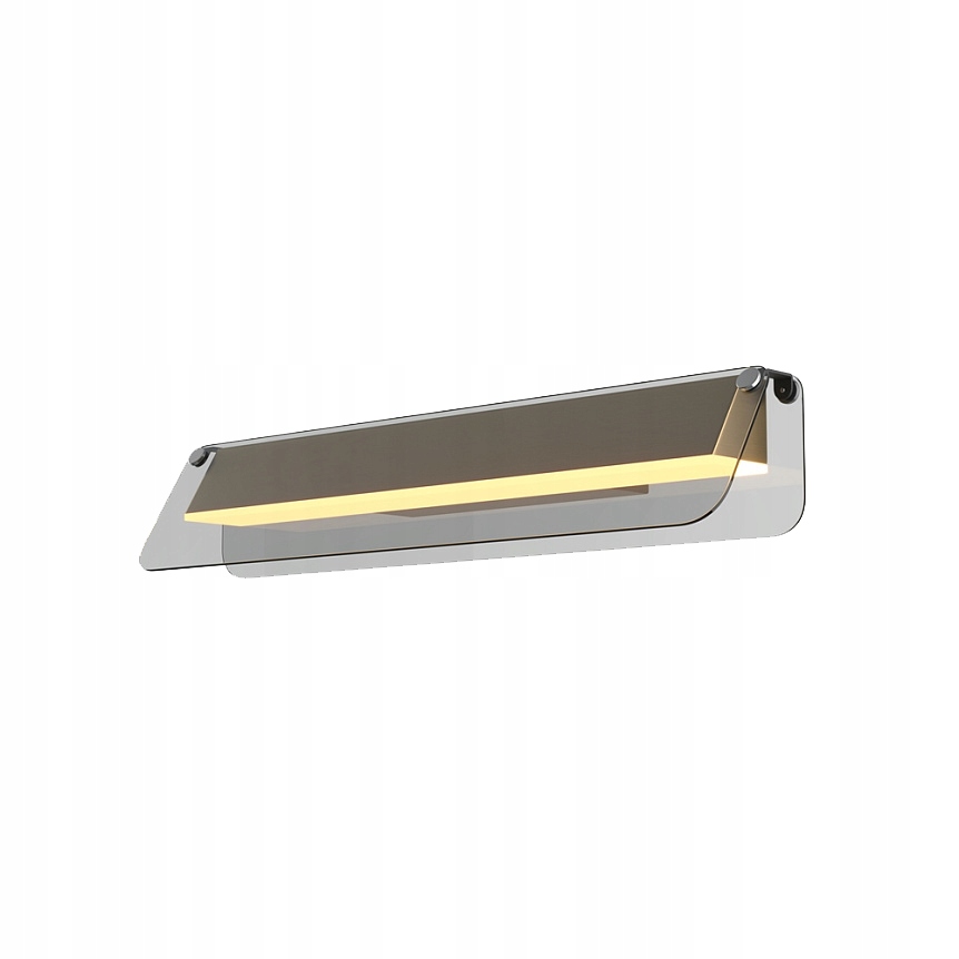 Nástenné Led Svietidlo Maytoni Flat Sivé 10 W 1150 lm Teplá obdĺžnikové