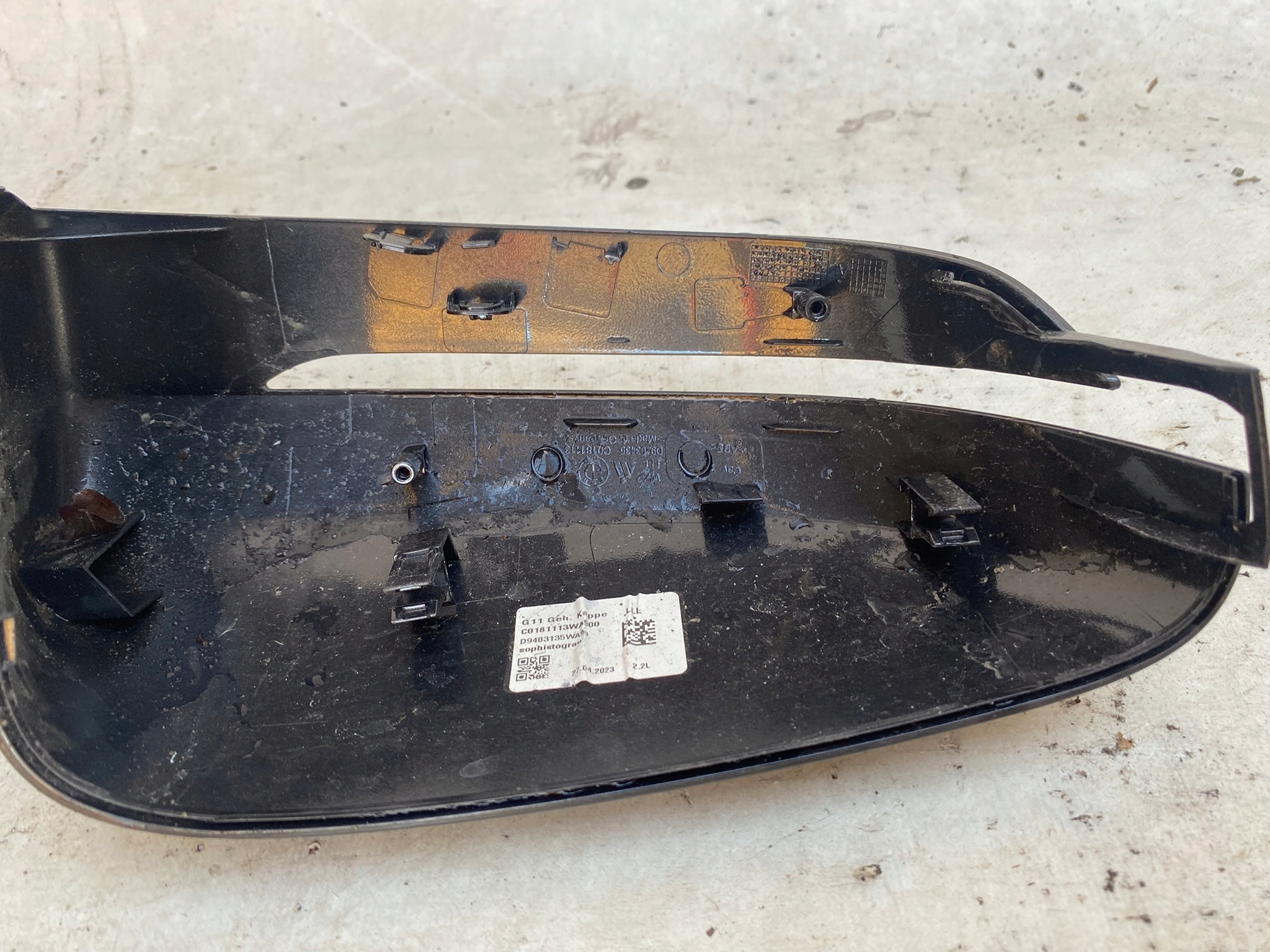 BMW 7 G11 G12 15- cover mirrors left