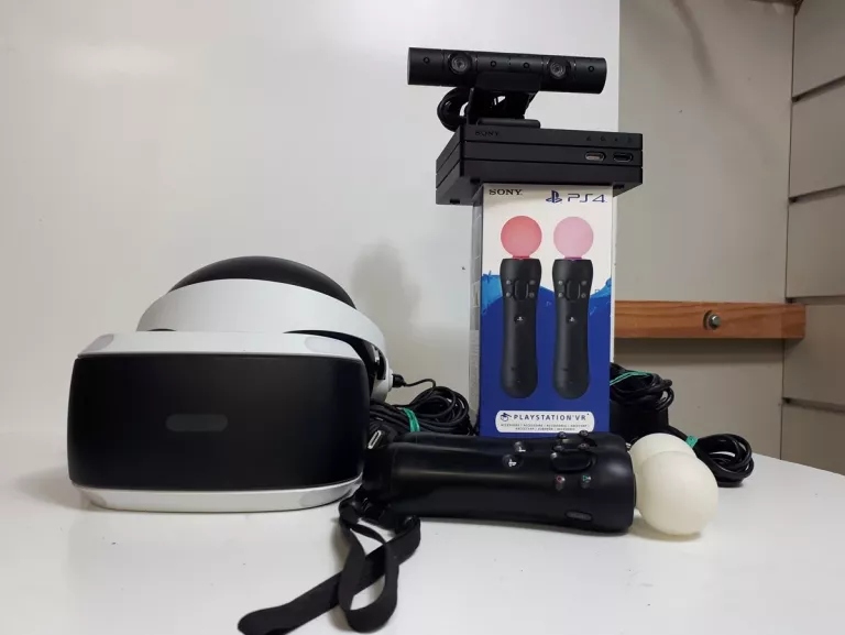Gogle VR Sony z kamerą v2 i 2 kontrolerami Move