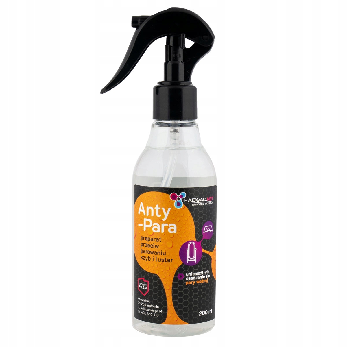 

Płyn przeciwko parowaniu luster Anty-Para 200 ml