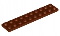 

Lego 3832 Płytka 2x10 brązowa Nowa (4g)