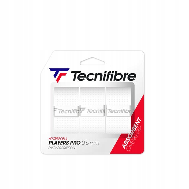 TECNIFIBRE PLAYERS PRO x3 White - owijki